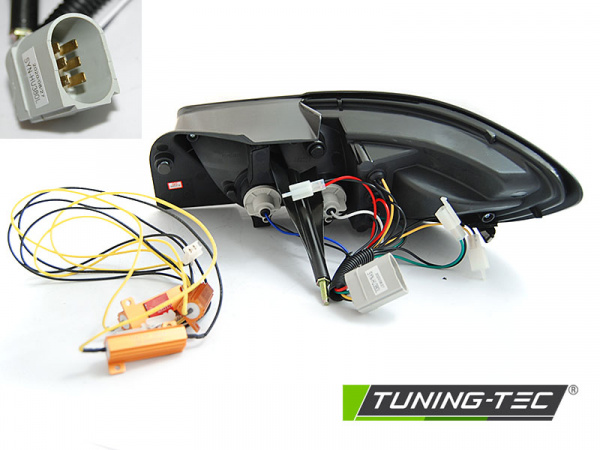 Upgrade Design LED Rückleuchten für Seat Ibiza 6J 3 Türer 08-12 schwarz